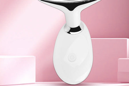 7-in-1 LED Face & Neck Lifter – Sculpt, Tighten & Glow